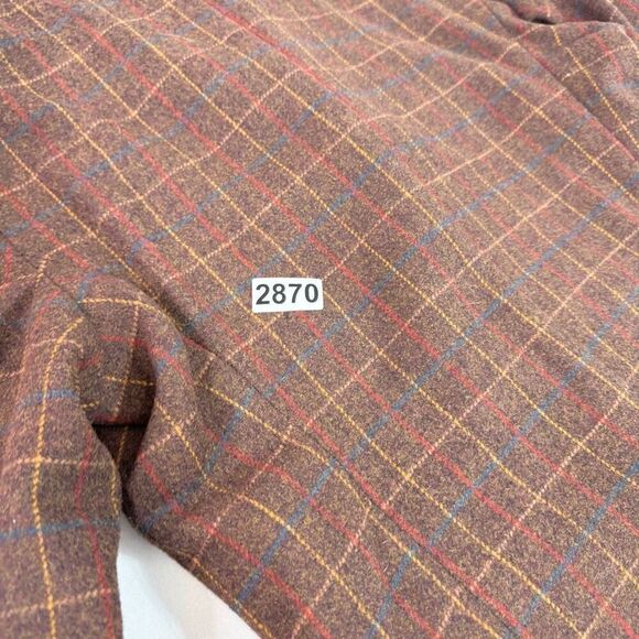 G.H. Bass & Co Blazer Women Small Brown Plaid Wool Academia  Preppy Old Money - Picture 5 of 7